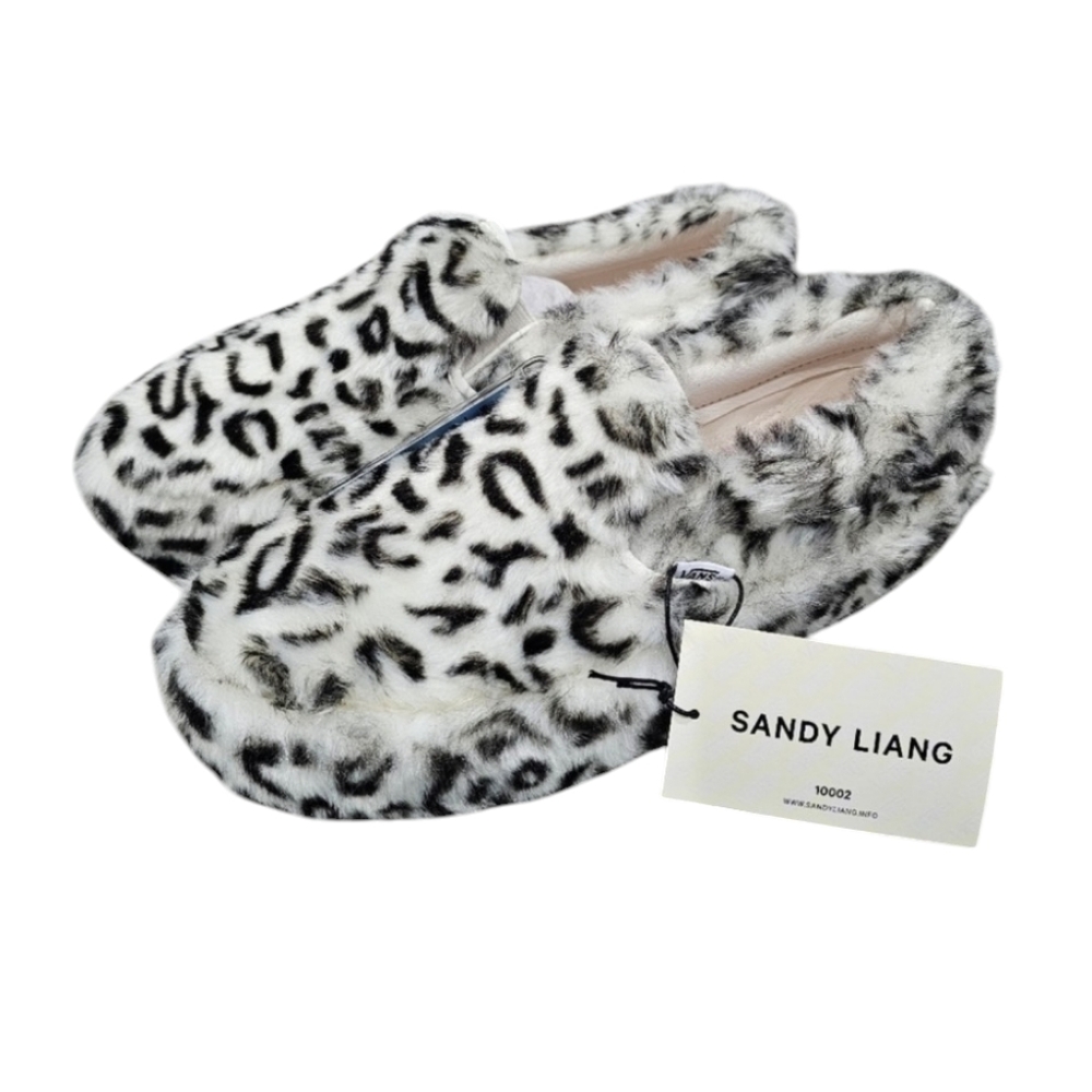 Sandy Liang Vans Paws/True White Classic Slip On Platform size 10 Women